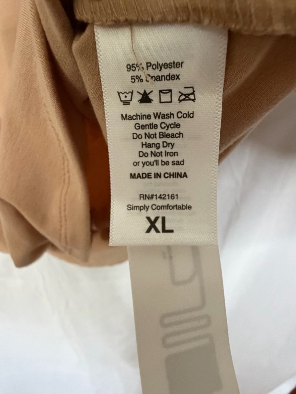 Lularoe “Grin & Bear It” Tan Colored Tank Top XL Graphic Shirt Mama Bear NWT - Picture 3 of 7